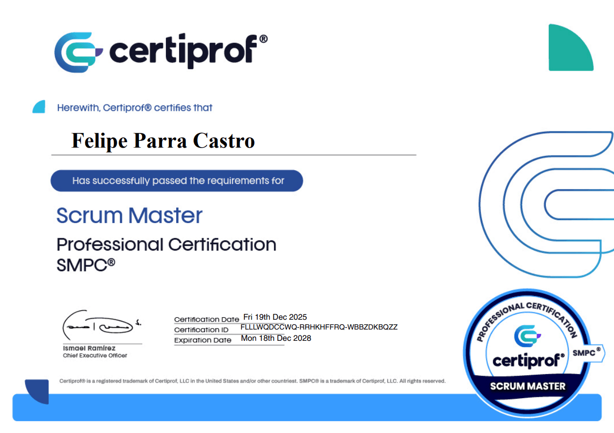 Scrum Master Professional Certification (SMPC)